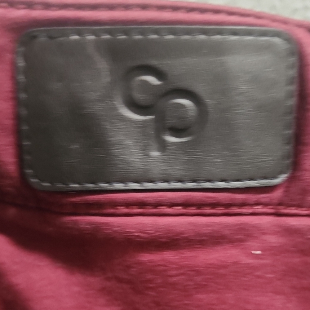 Celebrity Pink Women's Dark Red Ankle Jeans - Picture 4 of 4